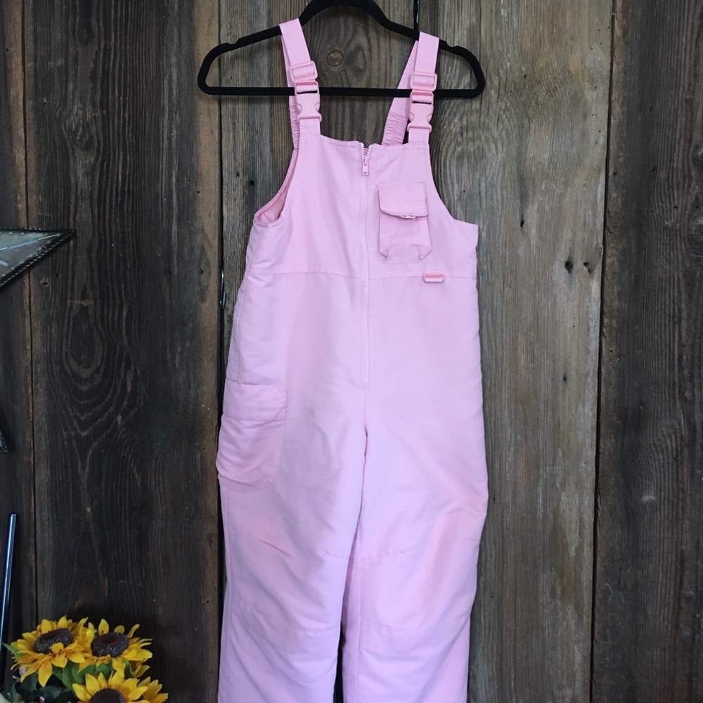 Girls Snow Bibs